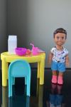 Mattel - Barbie - Babysitters Inc. - Table Set - Doll